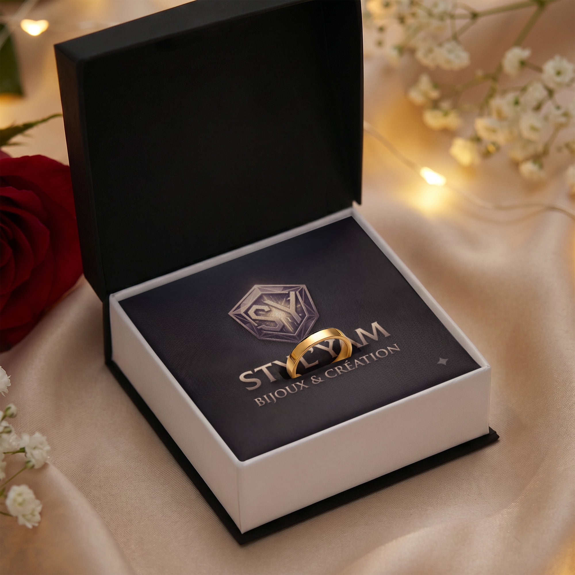 Bague Gravée Femme Personnalisé