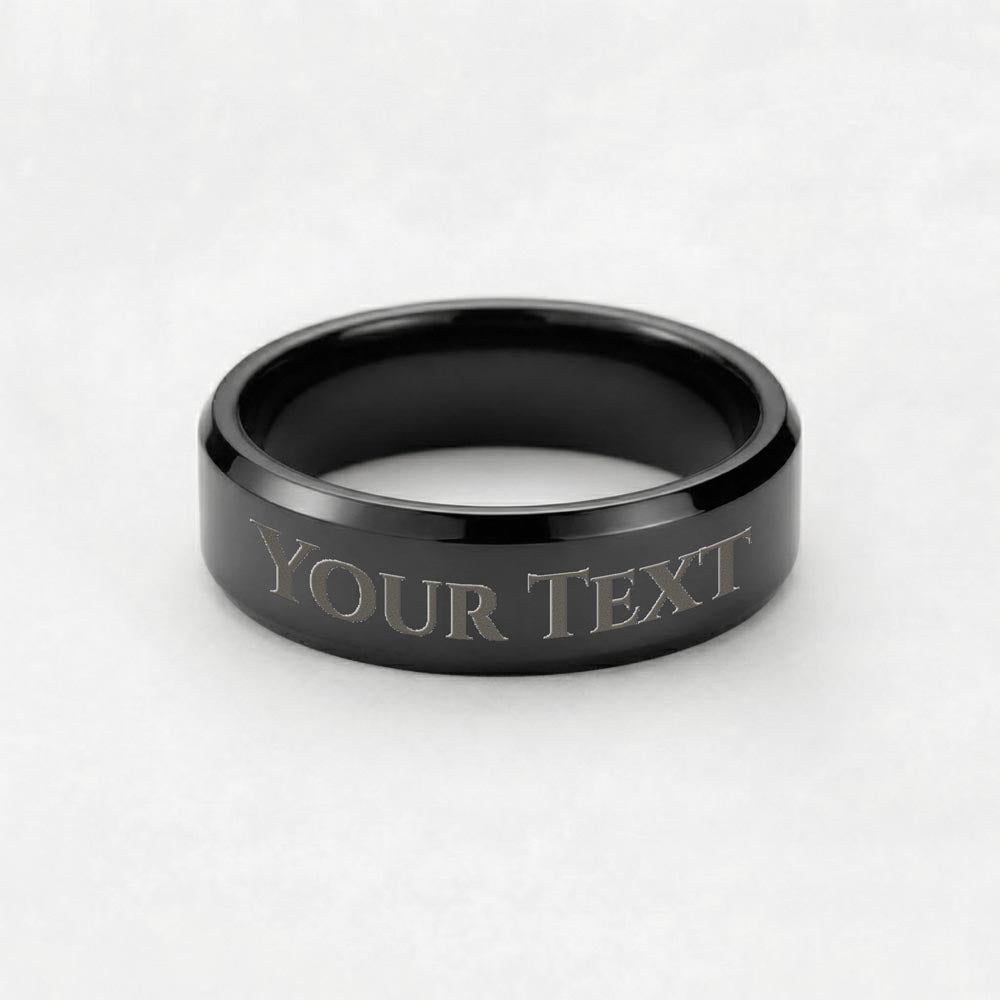 Bague Gravé Homme Personnalisé
