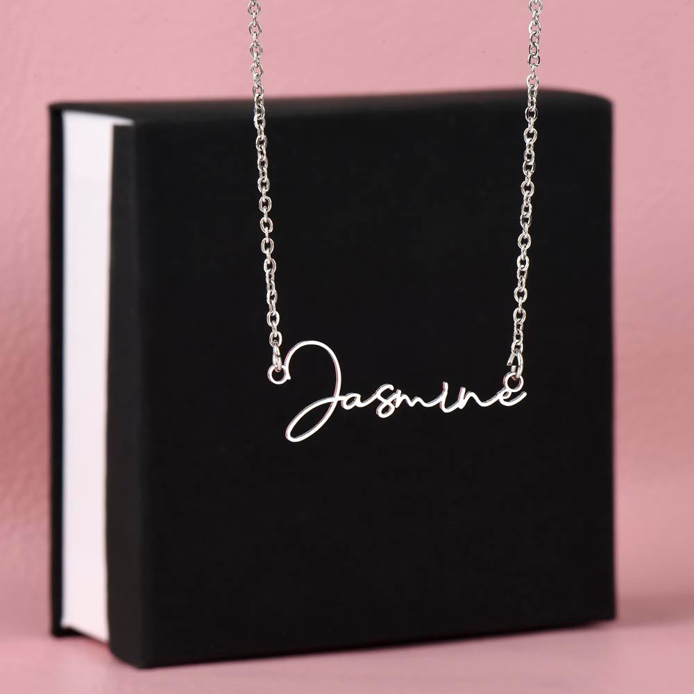 Collier Prénom Cursive